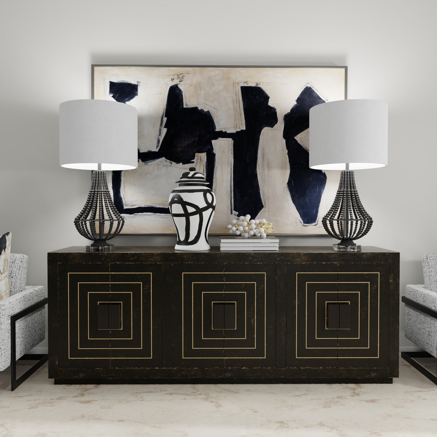 Aurora – Large Eclipse Table Lamp by Hasik Design Studio