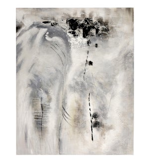 SWALE CANVAS ART |             Hand Painted Abstract 2 inch Gallery Wrap