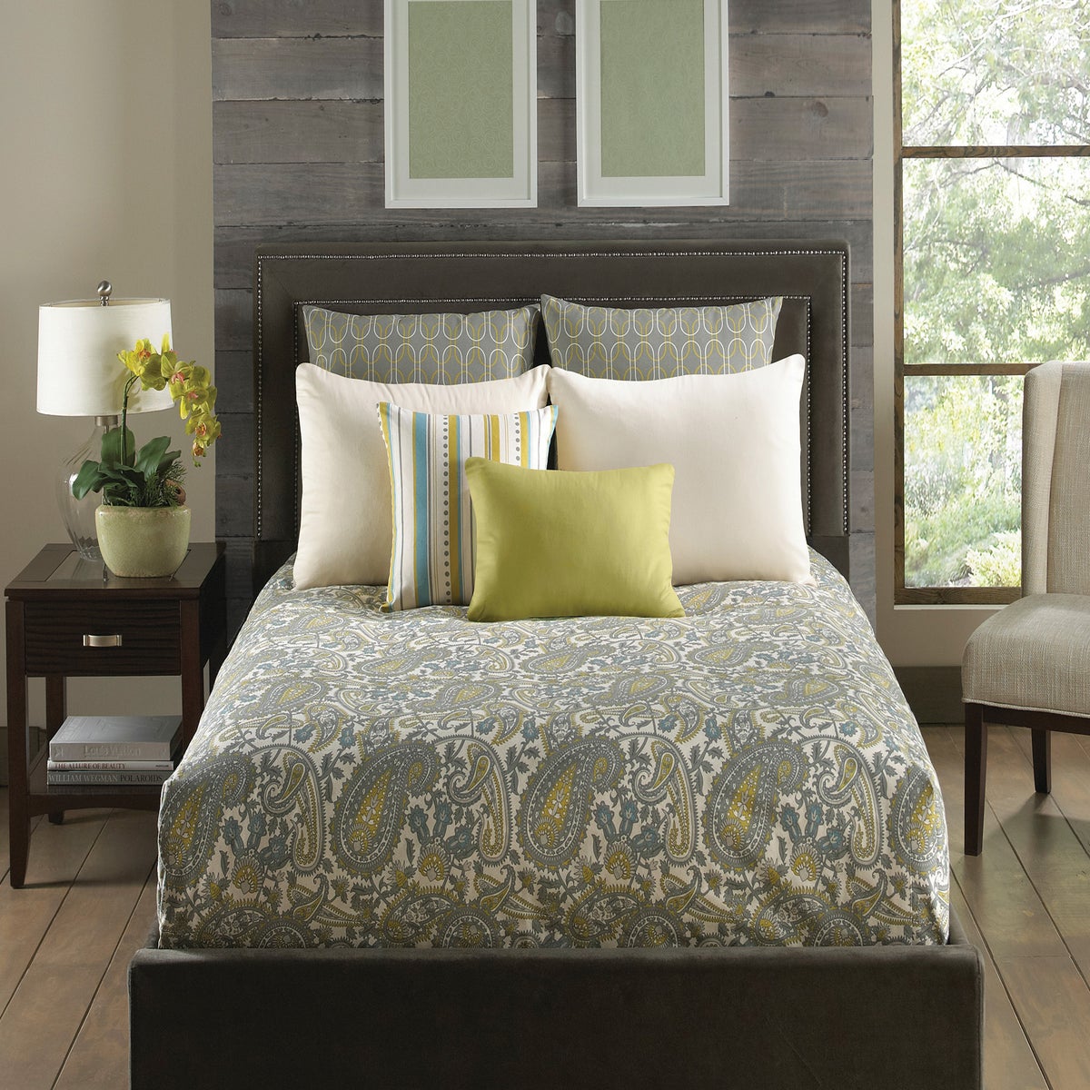 Pembroke Lane 6 pc Queen Comf. Cov.w/Filler Set