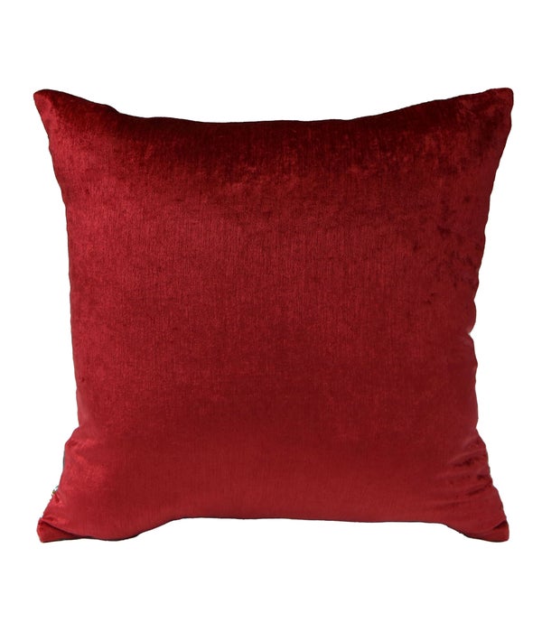 CHENILLE RED -22x22 PP INDIV