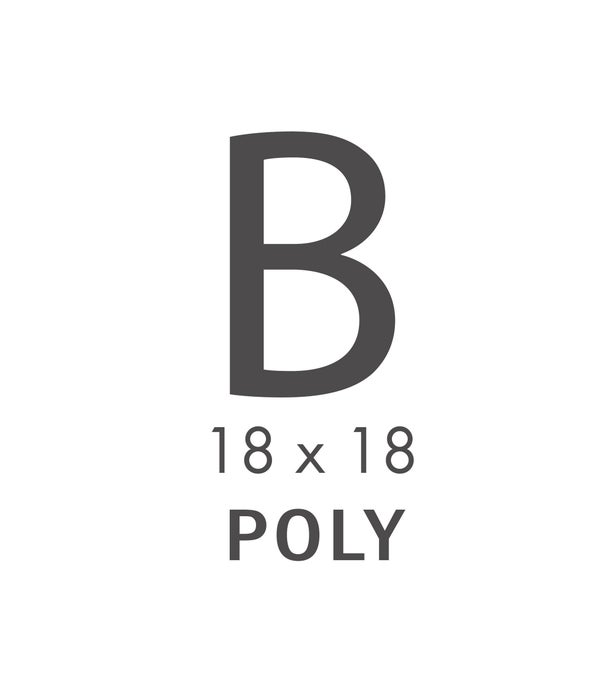 B CATEGORY 18X18 PILLOW (Polyfil)