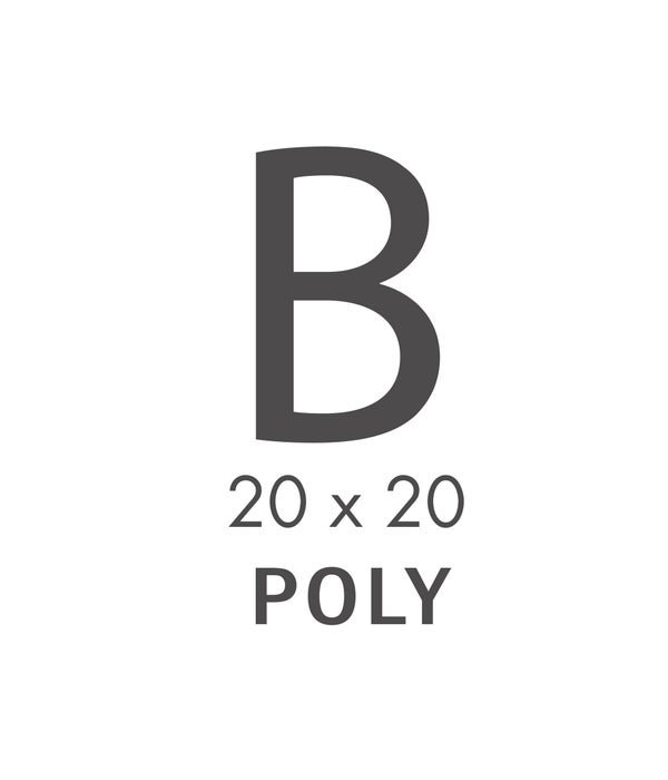 B CATEGORY 20X20 PILLOW (Polyfil)