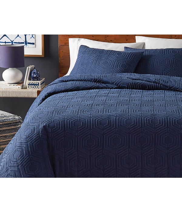 Shapland 3pc Comforter Set