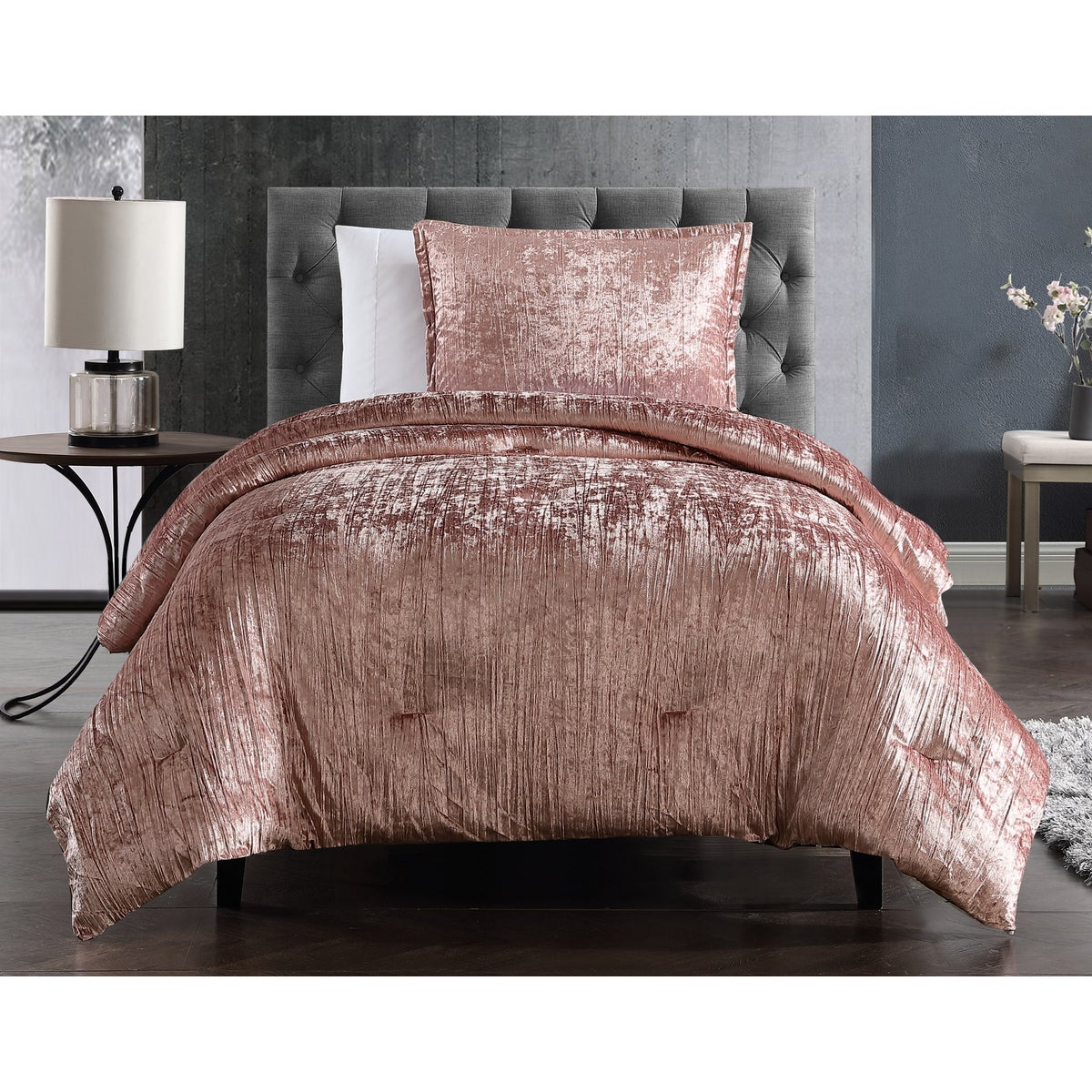 Taos 2 pc Comforter Twin Blush