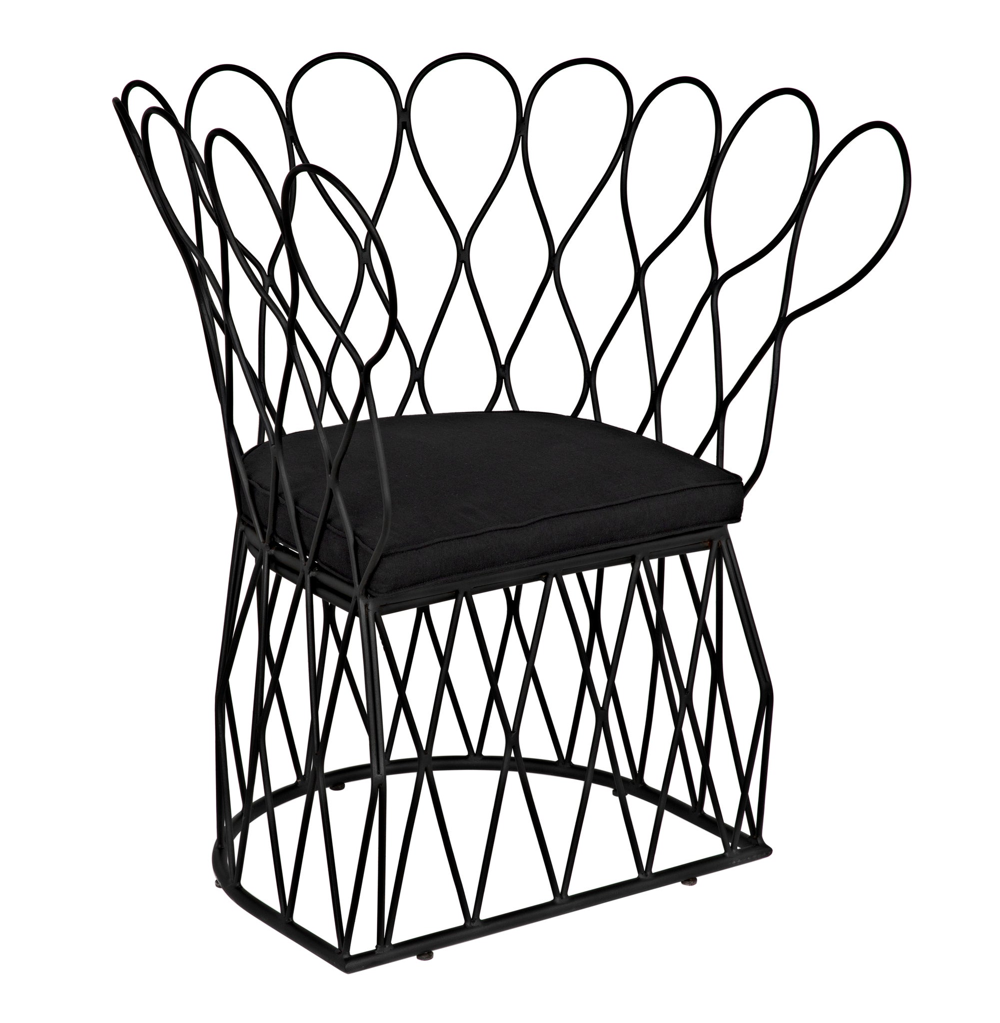 metal chair frame only