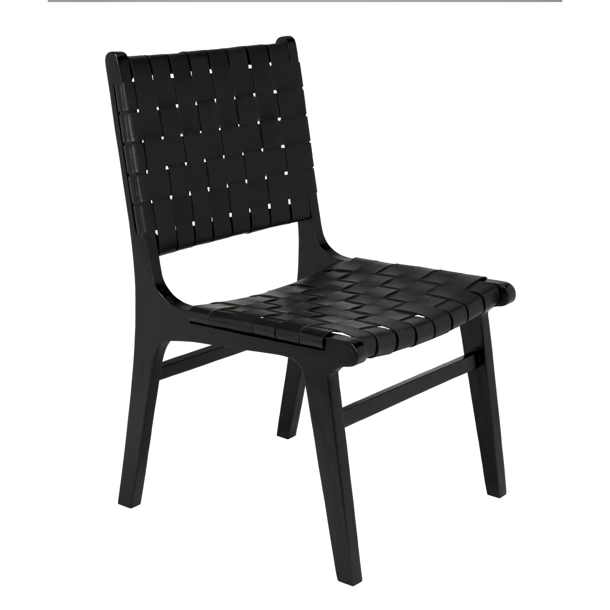 noir black dining chairs