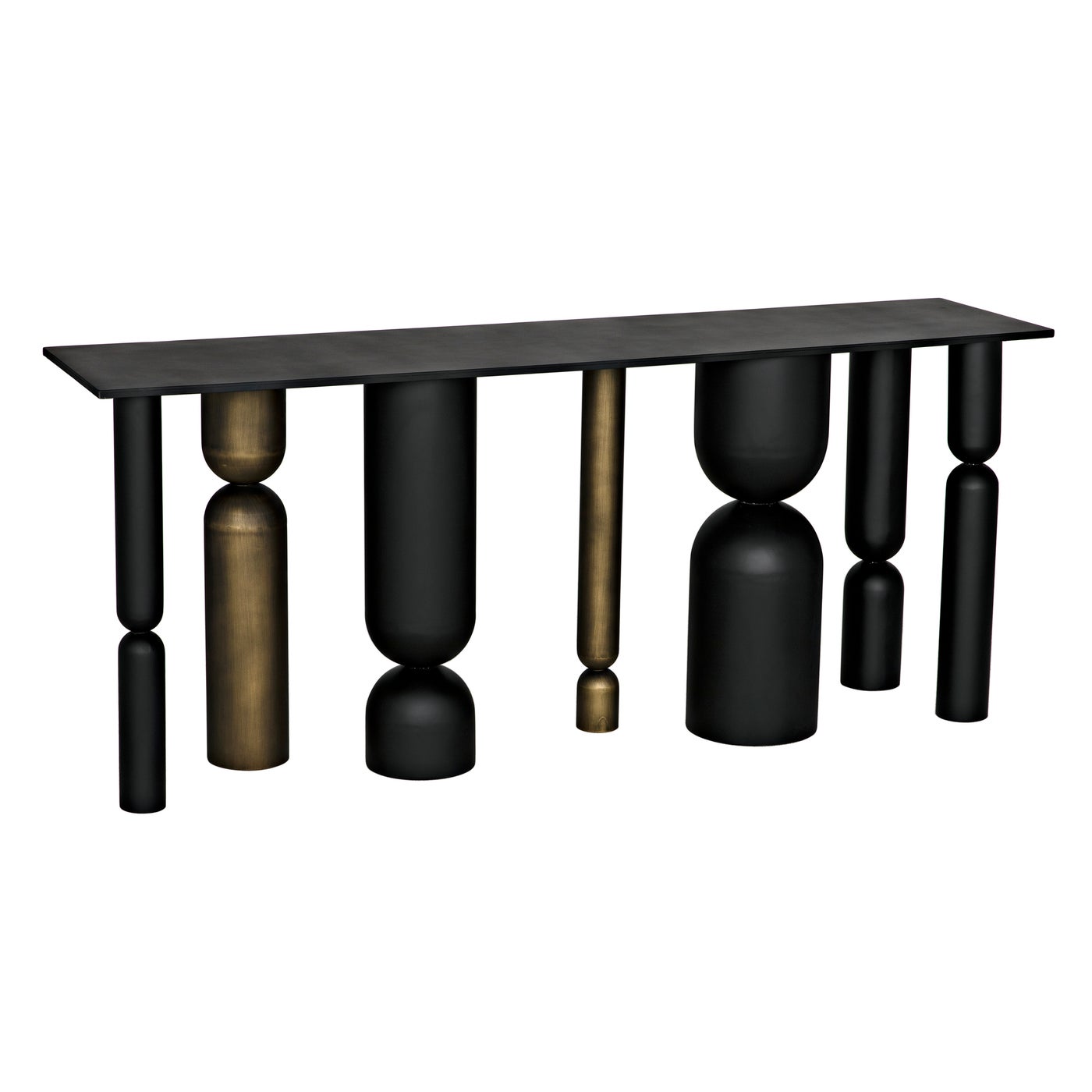federation Glow for me Figaro Console, Black Metal and Aged Brass Finish - search | Noir Trading, Inc. federation Glow for me Figaro Console, Black Metal and Aged Brass Finish - search | Noir Trading, Inc.