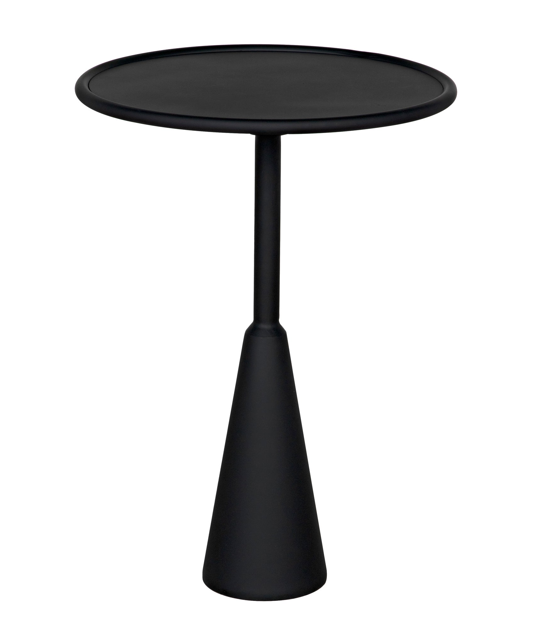 simple black side table