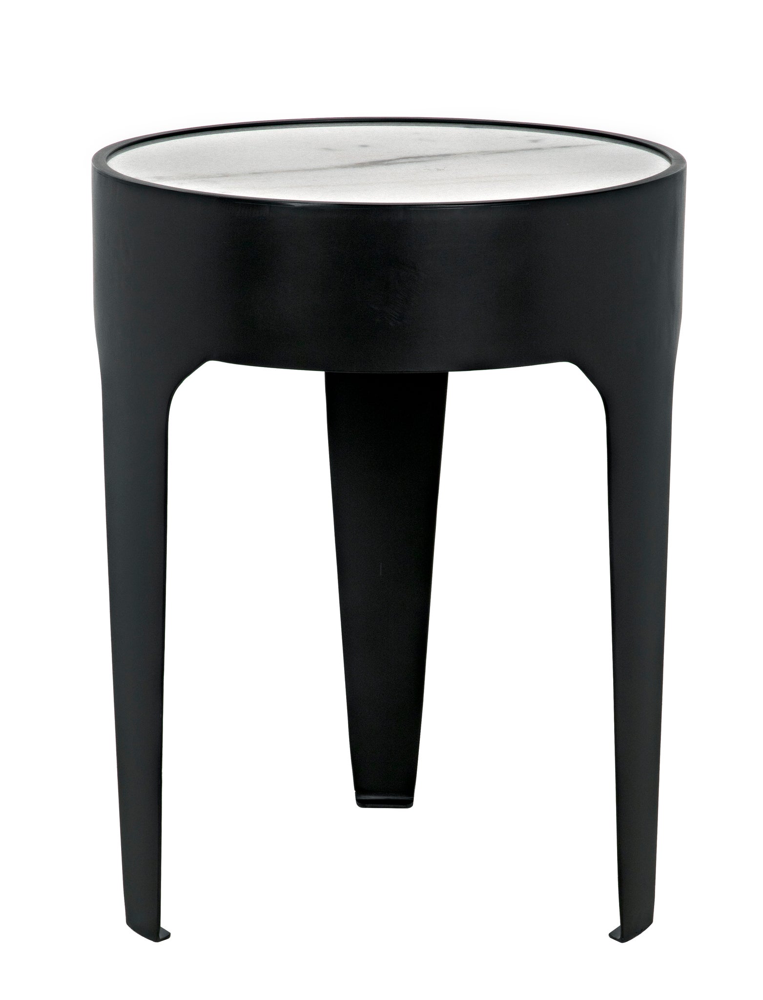 cylinder accent table