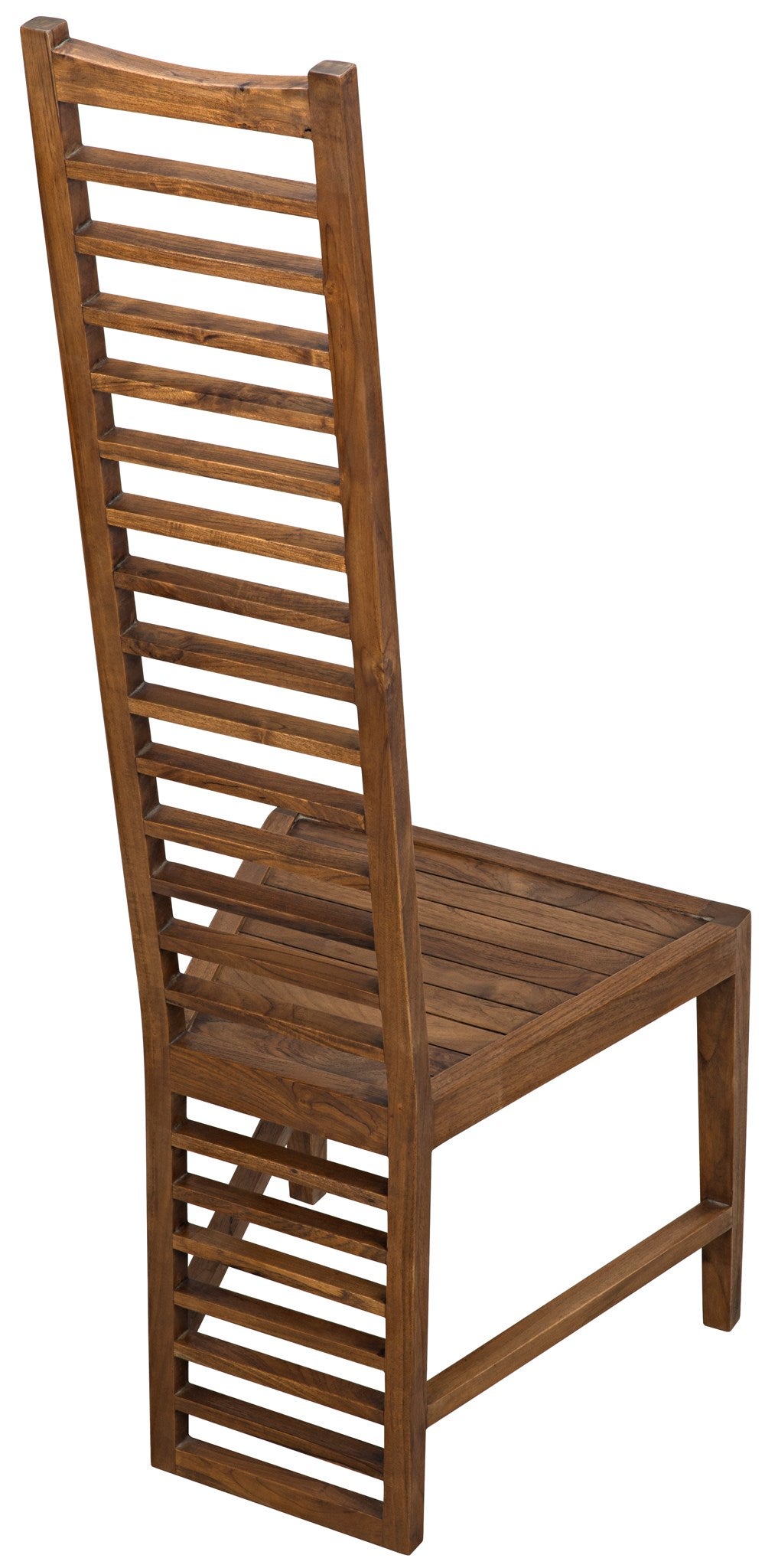 small teak chair