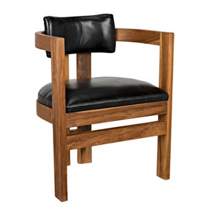 Bates Chair, Teak with Leather