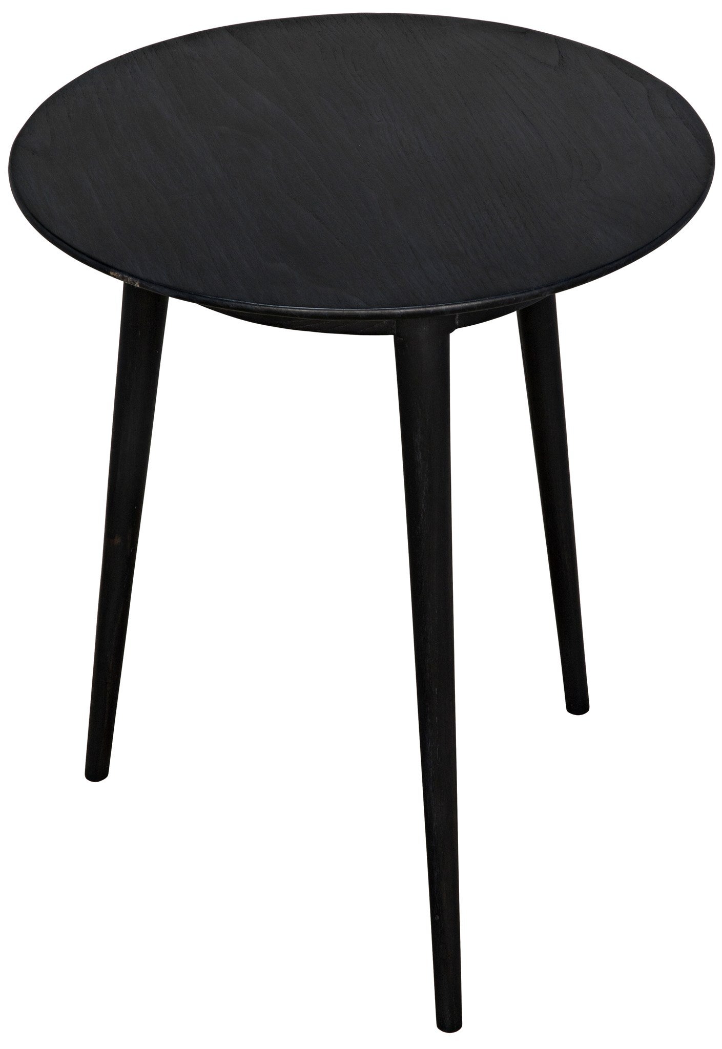 black tripod side table