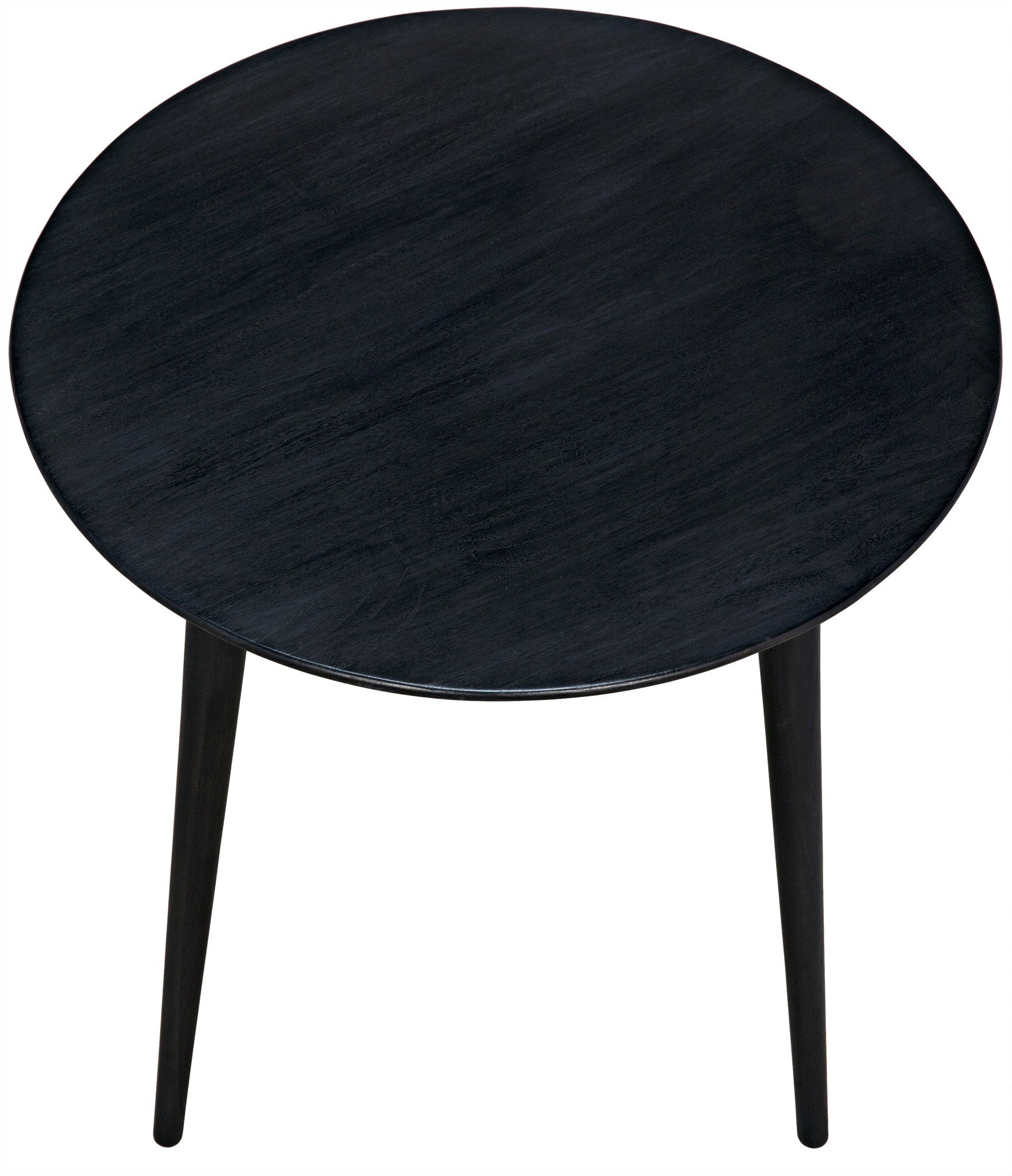 black tripod side table