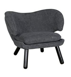 Valerie Chair w/Grey Fabric
