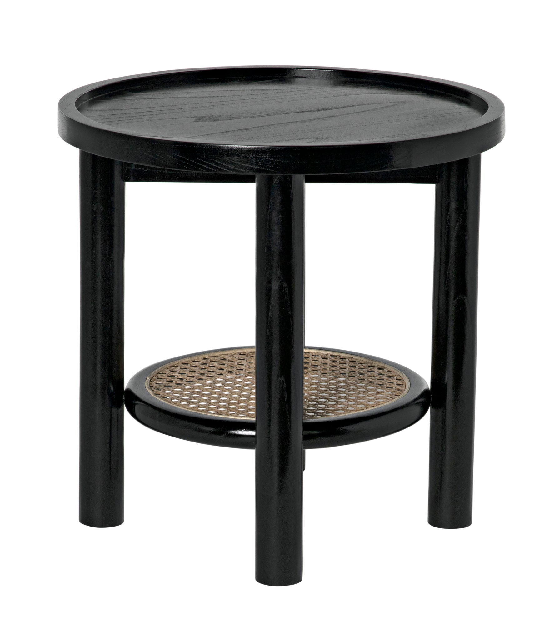 charcoal side table