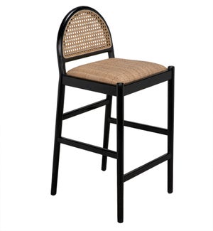 Kinsman KGS Dual-Stool Tabouret Guitariste Noir