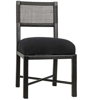 Lobos Chair, Charcoal Black