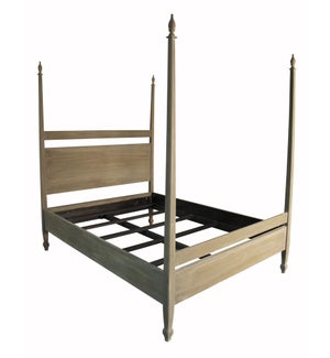 Venice Bed Cal-King, Weathered