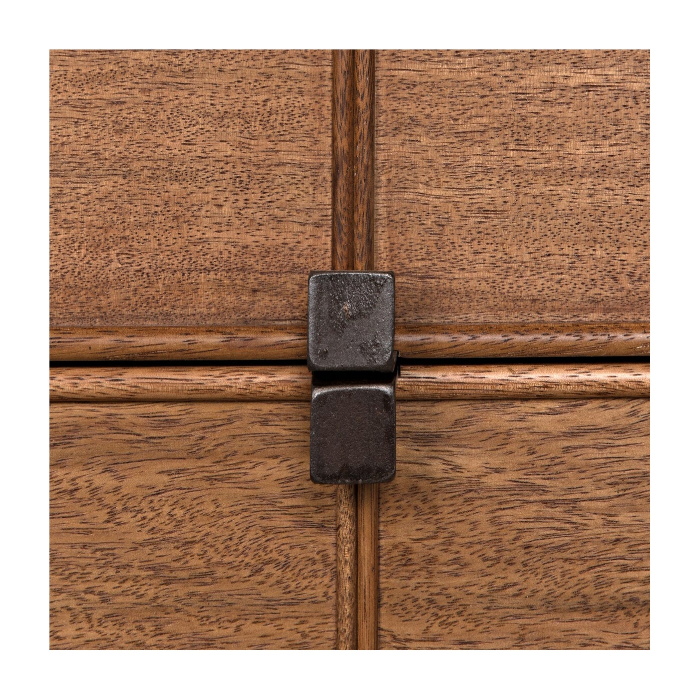 Bourgeois Sideboard, Walnut and Steel - dressers consoles & sideboards  (noir) | Noir Trading, | Hängeregale