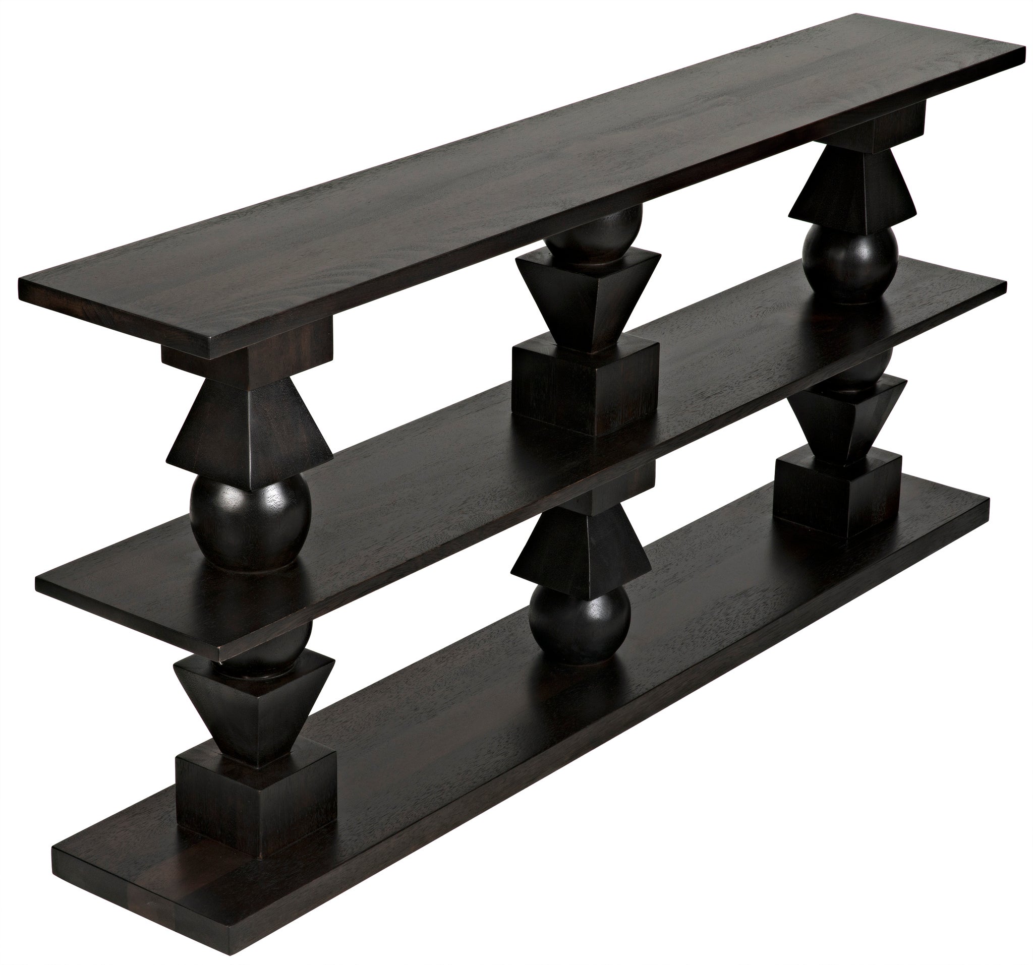 Lyra Console, Ebony Walnut - consoles | Noir Trading, Inc.