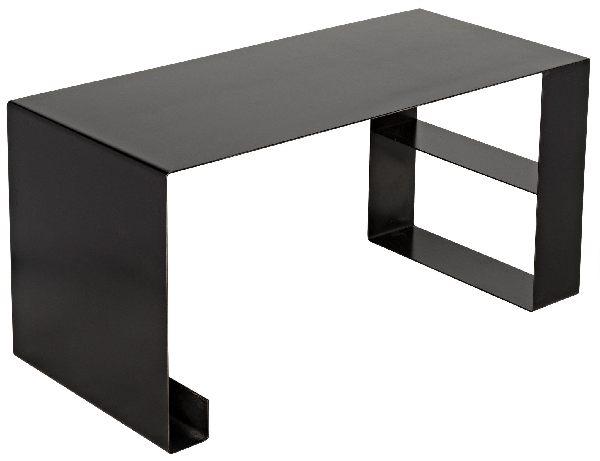 noir metal desk