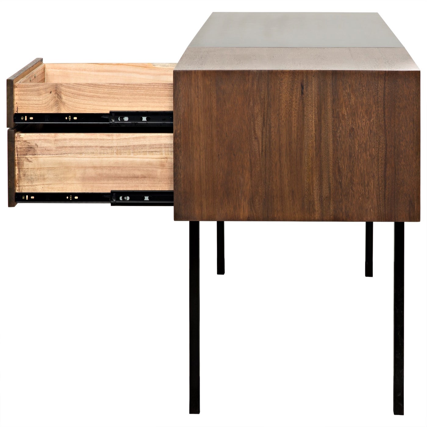 Bureau STAUNING 80x160 noir