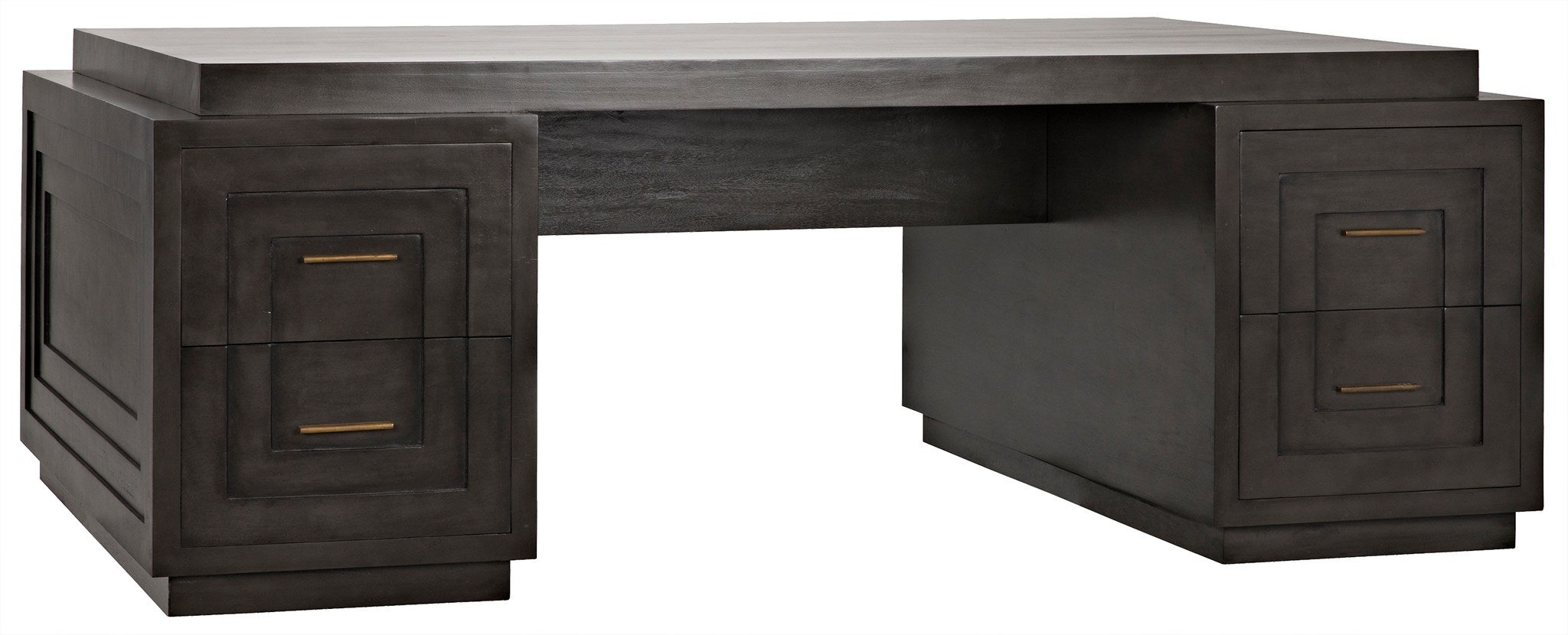 La salle online metal wrapped desk