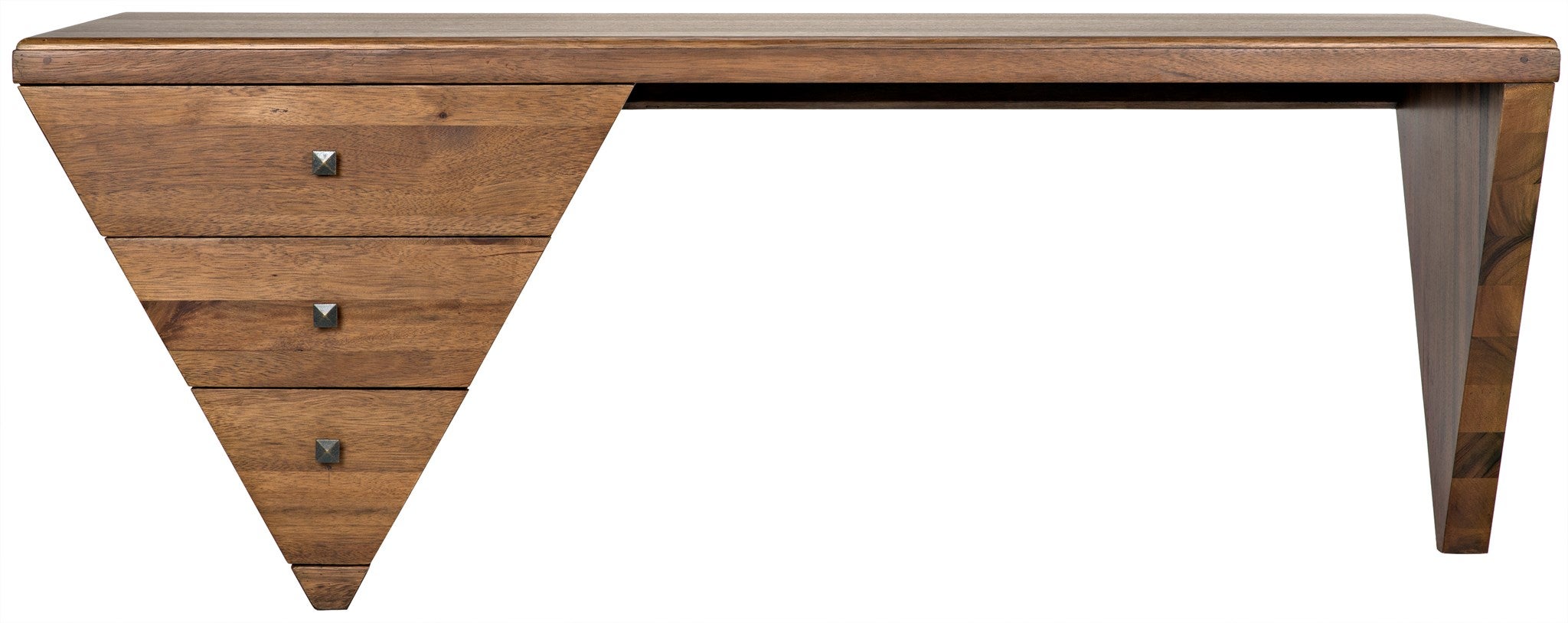 Tetramo Desk, Dark Walnut - 6 weeks or less | Noir Trading, Inc.