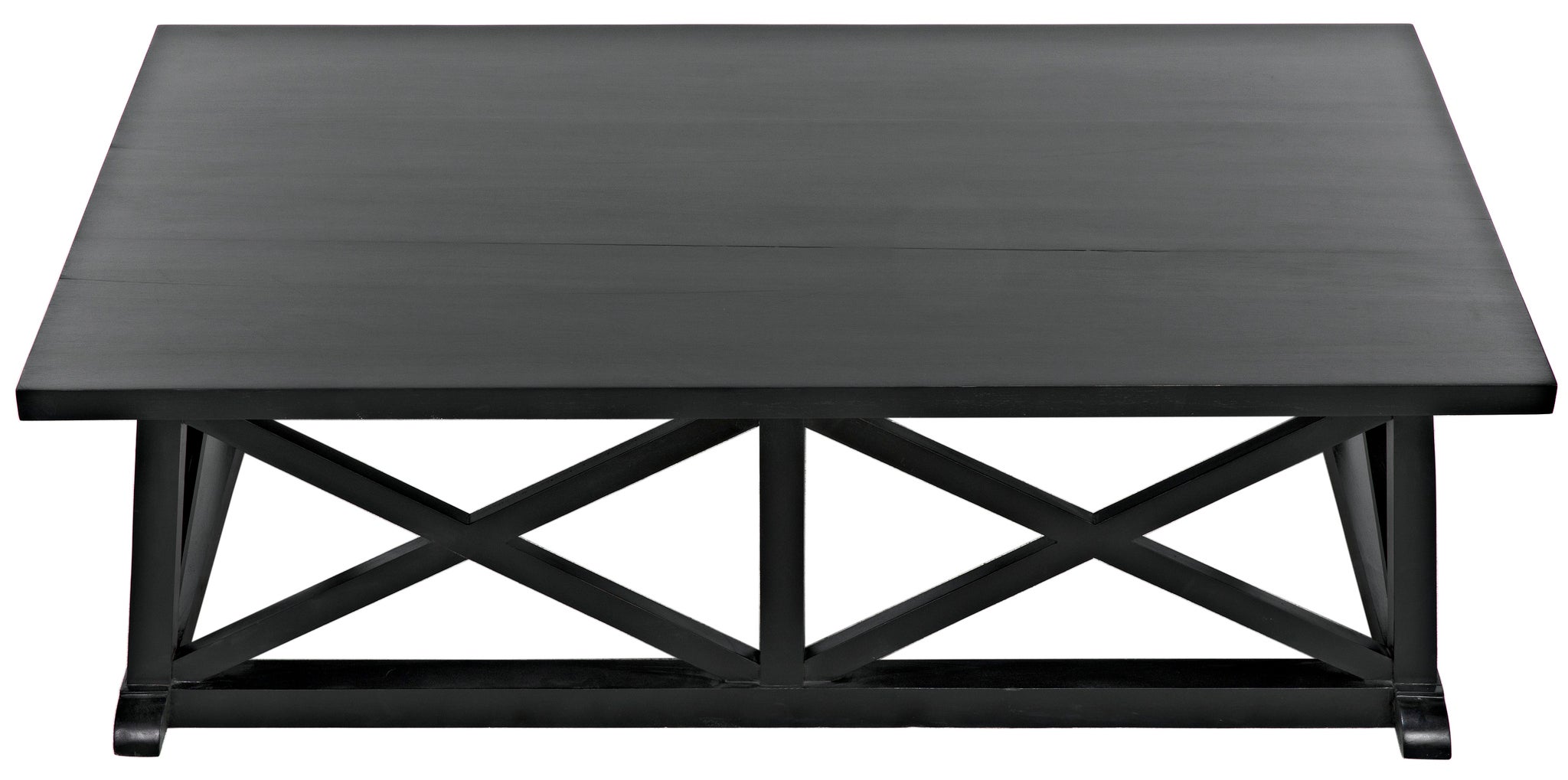 black hamptons coffee table