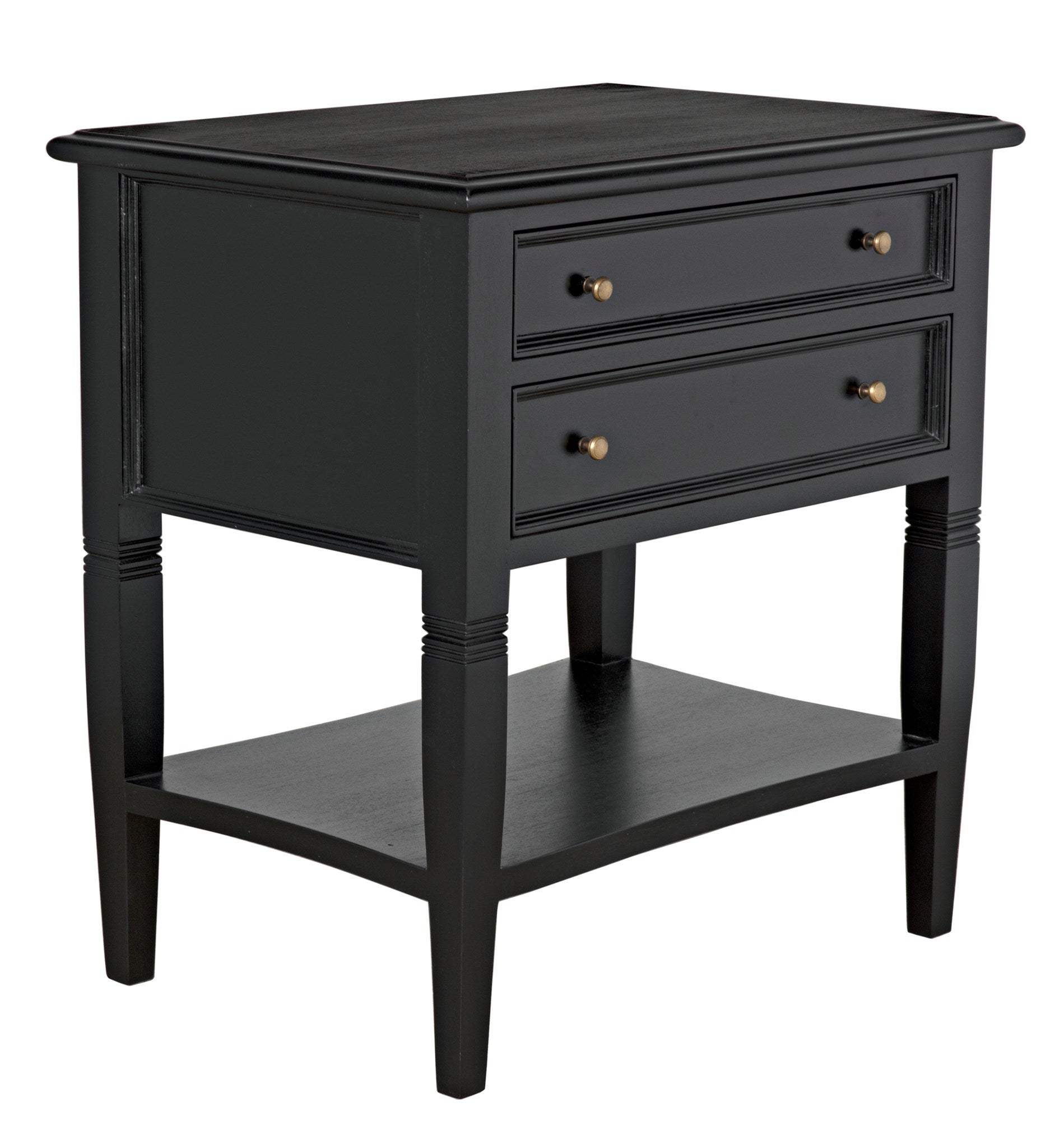 black grey side table