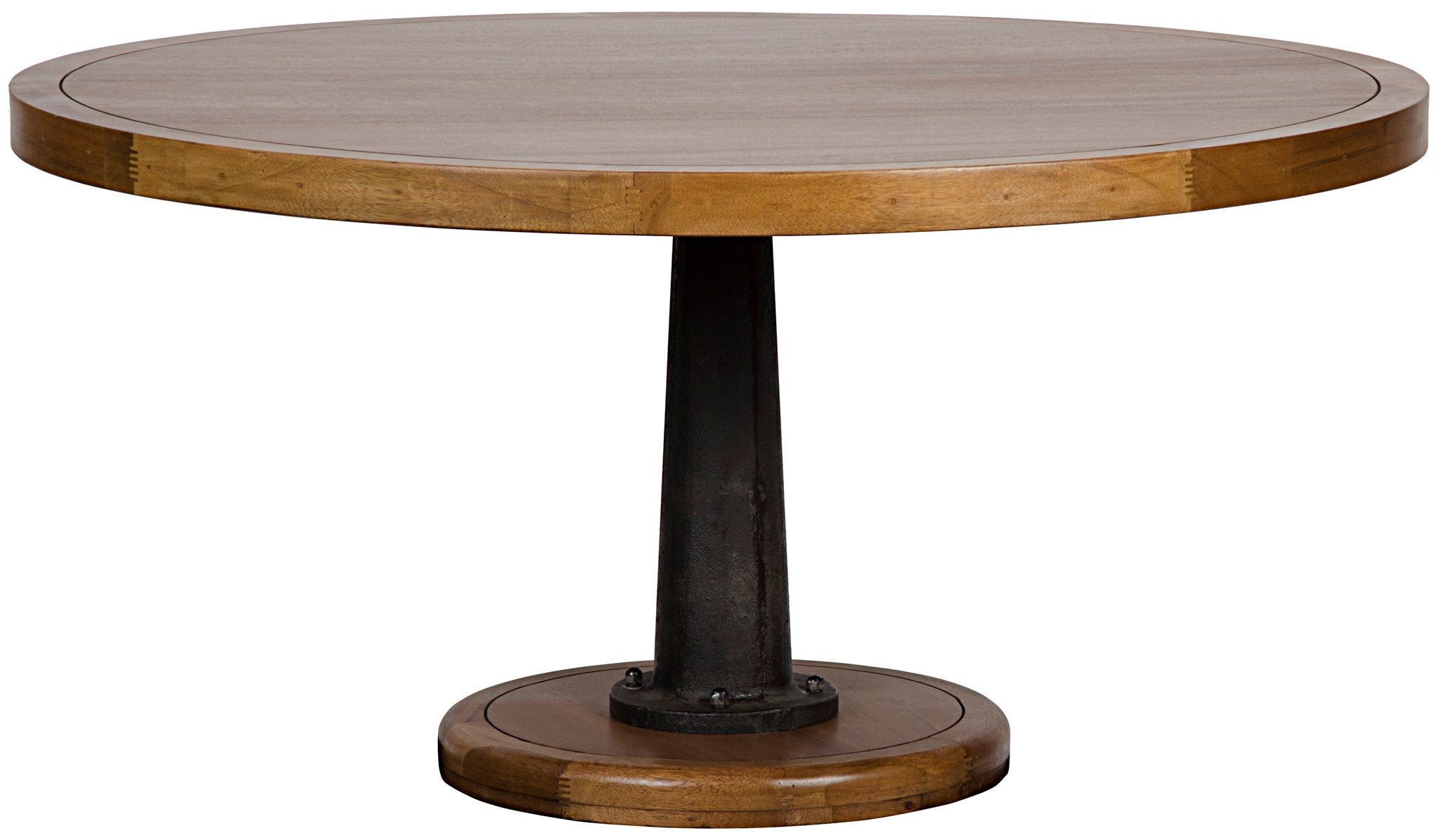 cast iron pedestal table