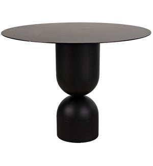 Wanda Dining Table, Black Steel