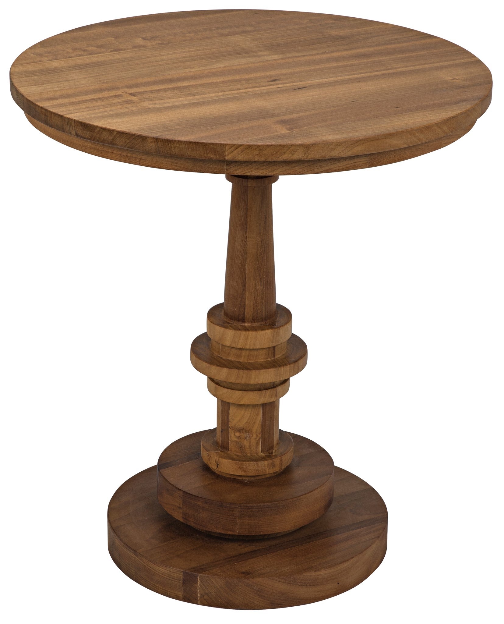 Comodo Side Table, Gold Teak - accent tables | Noir Trading, Inc.