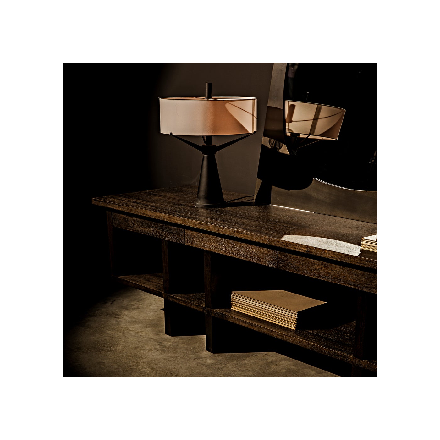 Lampe de table Lacey, Eglo, Noir