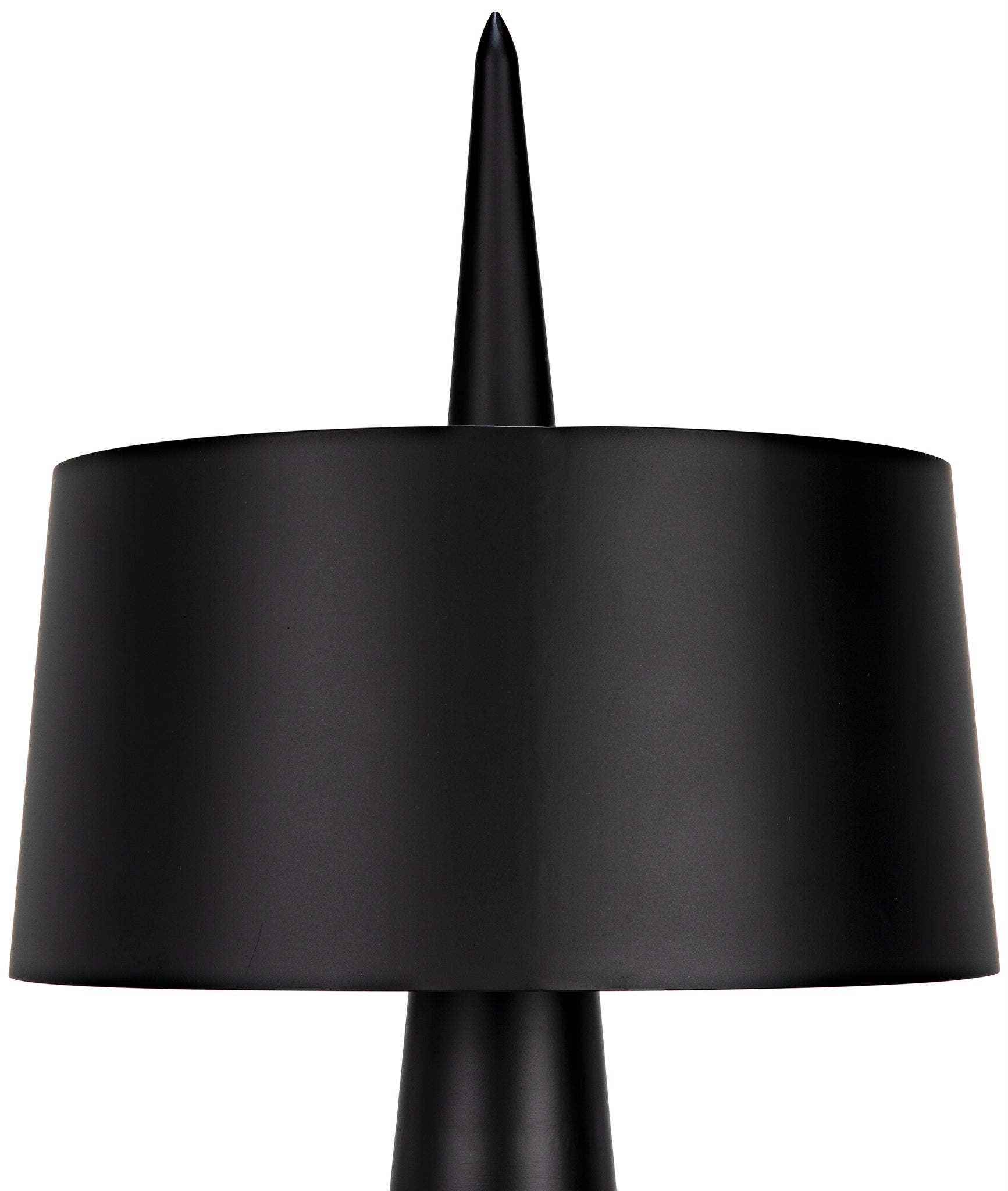 Moray Floor Lamp, Black Steel - floor lamps | Noir Trading, Inc.