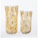 Medium Ruffle Vase in Currier Gilt