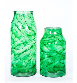 Large Bottle in Aquatic Emerald