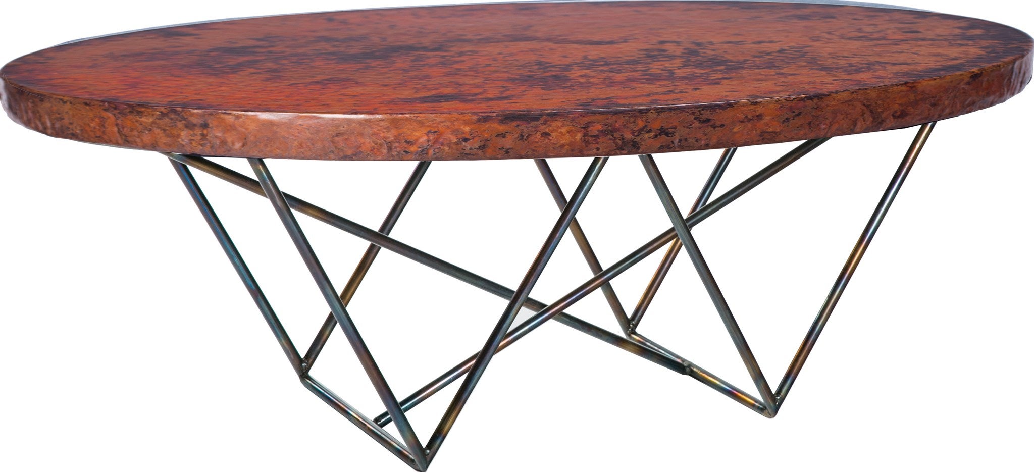 copper cocktail table