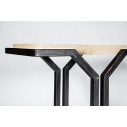 Mason Console Table with Marble Top