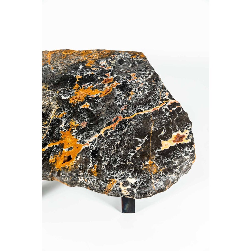 Onyx Cocktail Table - Mottled Black Onyx