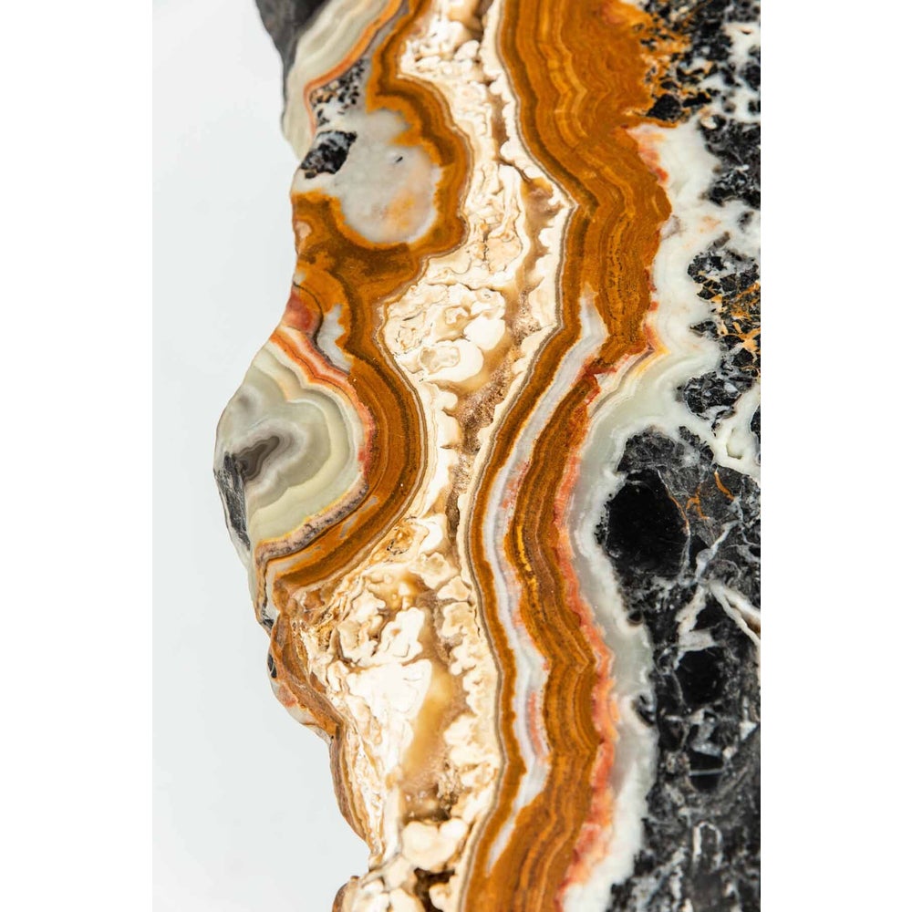 Onyx Cocktail Table - Mottled Black Onyx
