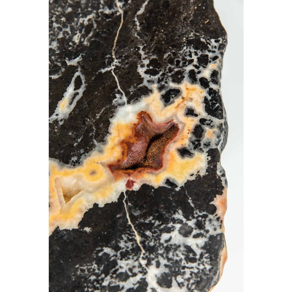 Onyx Cocktail Table - Mottled Black Onyx