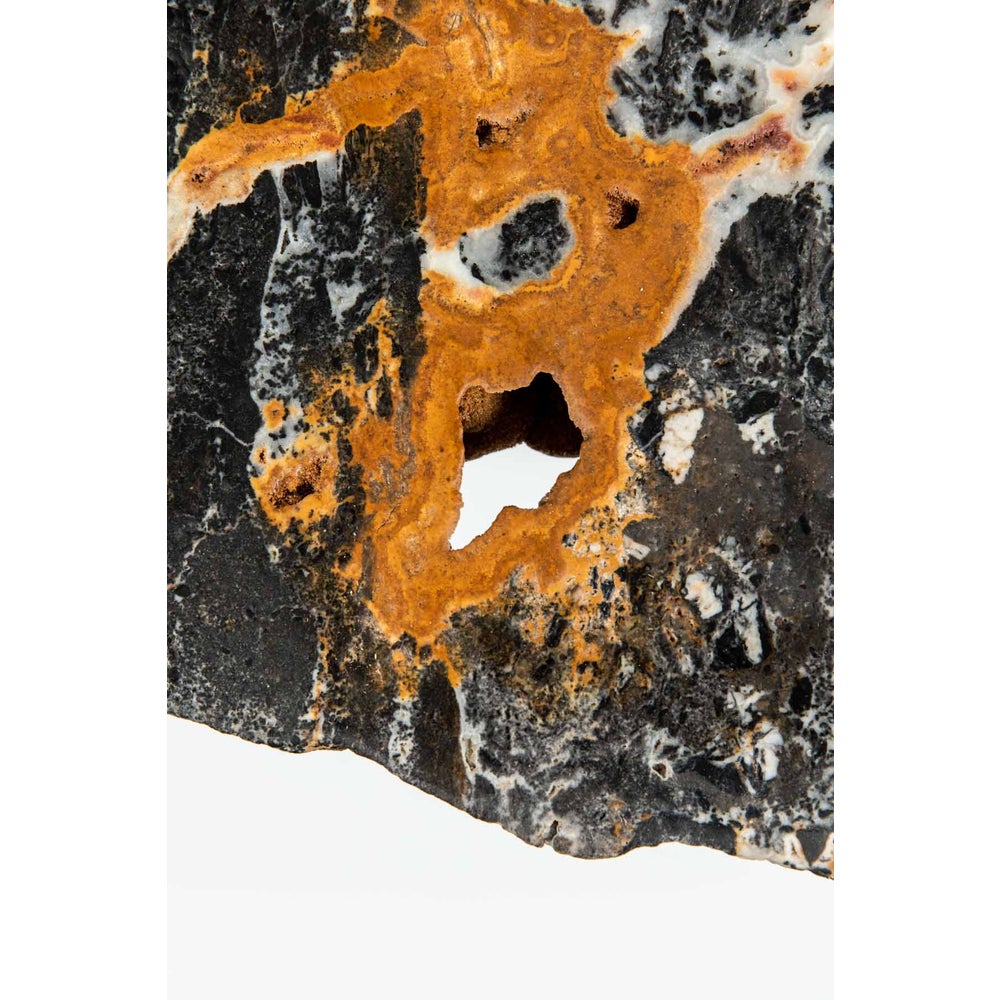 Onyx Cocktail Table - Mottled Black Onyx