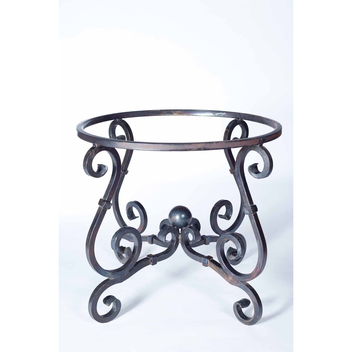 French Square End Table Base Only