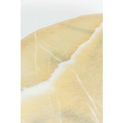 White Onyx Top Polished 60" x 40" x 2 1/2" Rectangle with Live Edge