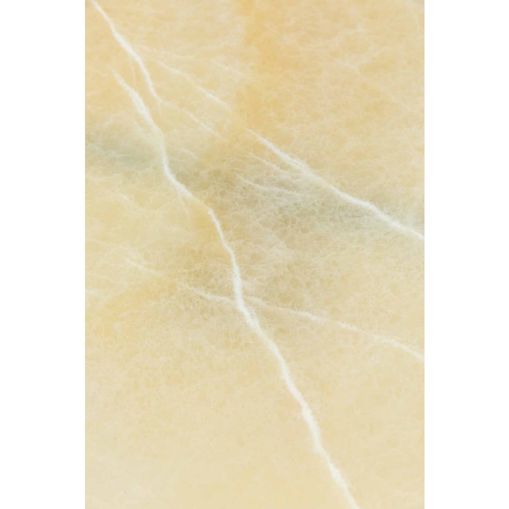 White  Onyx Top Polished 50" x 20" x 2 1/2 Rectangle with Live Edge