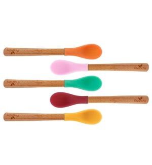 Infant Spoons 5 pack - G,P,R,Y,M - No Blue