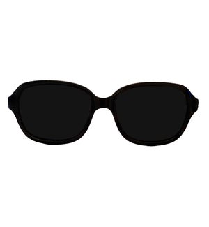 Babyfied Apparel - Sunglasses - Retro Squares - Glossy Black 2-24 months