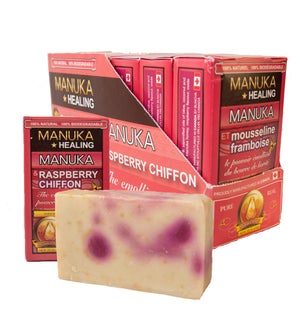 Manuka Raspberry Chiffon Soap