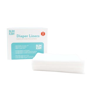 Flushable Diaper Liner 100 pack One Size